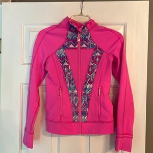 Girls athletic jacket.